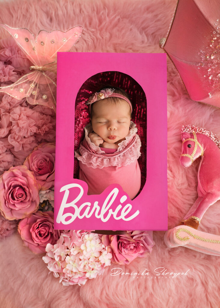 Barbie sesja noworodkowa warszawa
