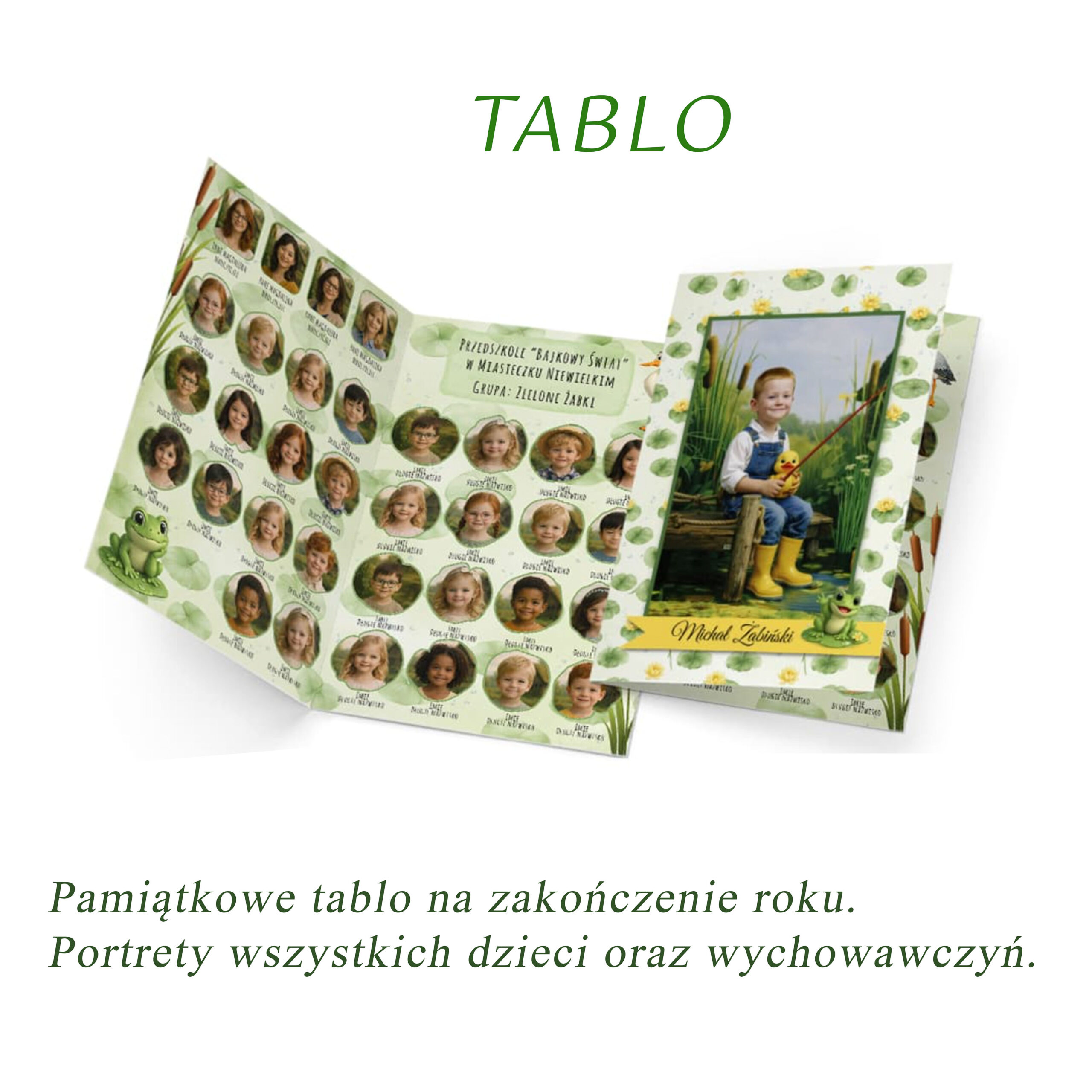 Tablo na zakończenie roku w przedszkolu w Warszawie